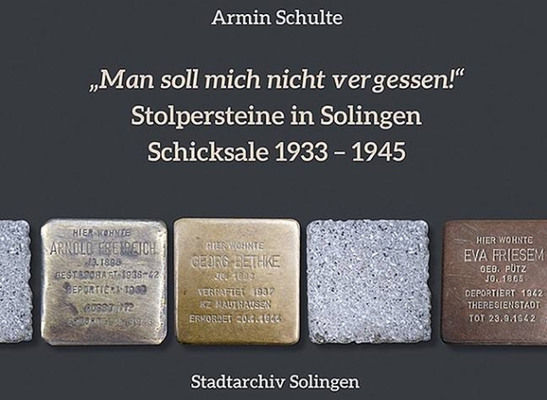 Buchcover Stolpersteine und Schicksale 1933-1945