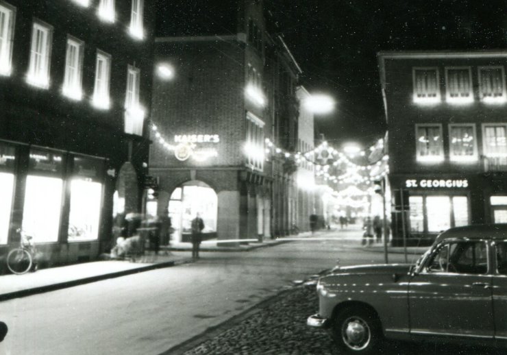 Bocholter Marktplatz Richtung Osterstraße 1965