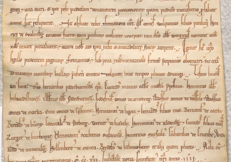 LAV NRW W, B 214u/Kloster Marienfeld, Urkunden, Nr. 40