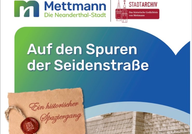 Flyer "Auf den Spuren der Seidenstraße"