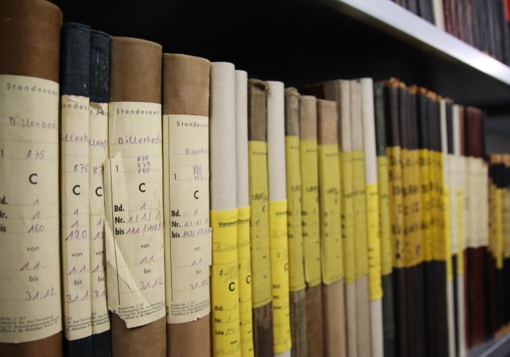 Personenstandsregister des Standesamtes Billerbeck im Kreisarchiv Coesfeld