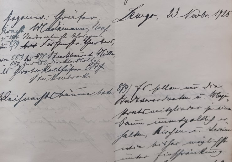 Weihnachtsbäume betr.